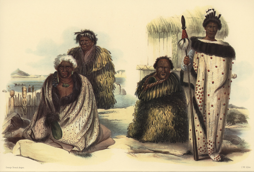 Te Heuheu & Hiwikaw Tanpo / Te Kawaw & his nephew Orakai