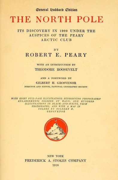 The North Pole - Title Page (1910)