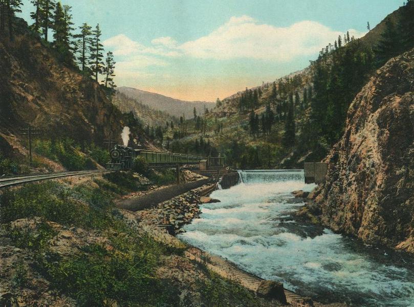 The Overland Trail - Truckee River near Floriston, Cal. (1920)