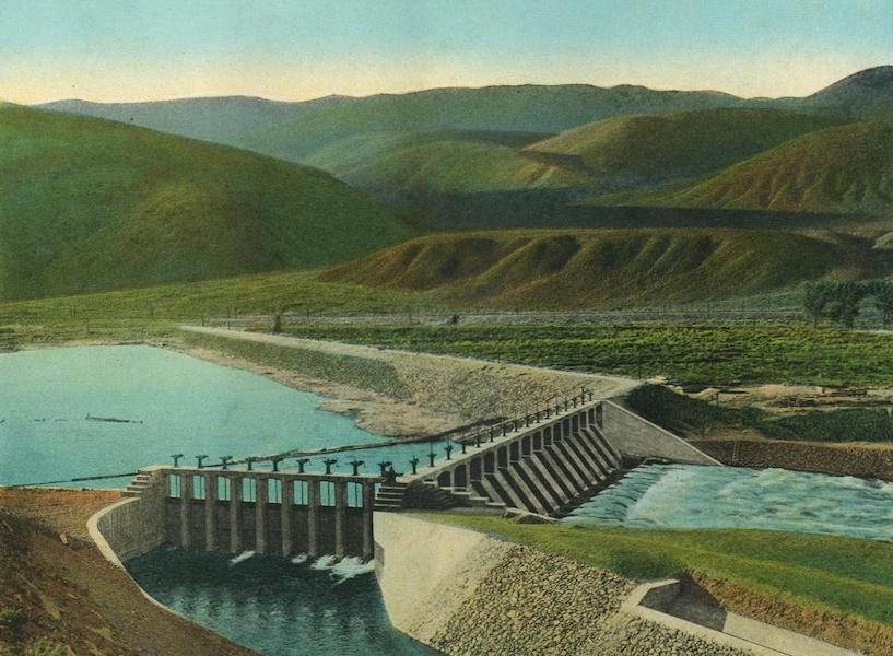 The Overland Trail - Truckee River Dam, Nevada (1920)
