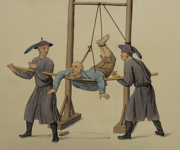 The Punishments of China - Punishment of the Swing (1801)