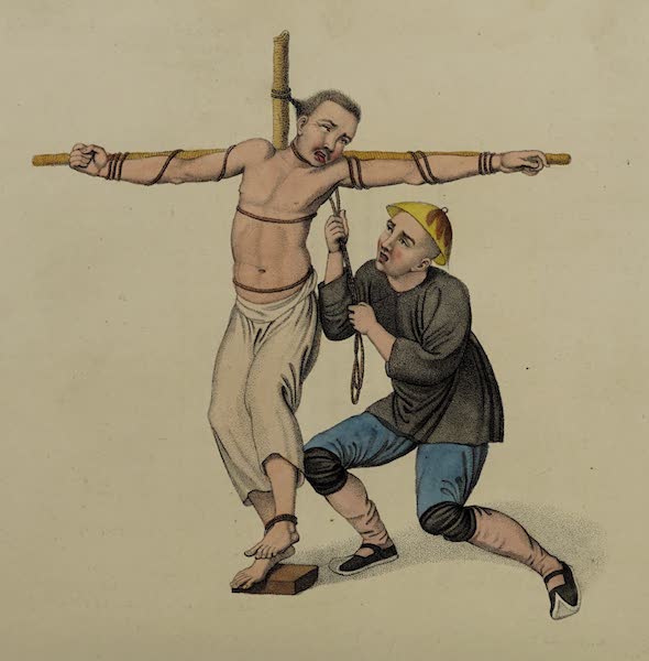 The Punishments of China - The Capital Punishment of the Cord (1801)