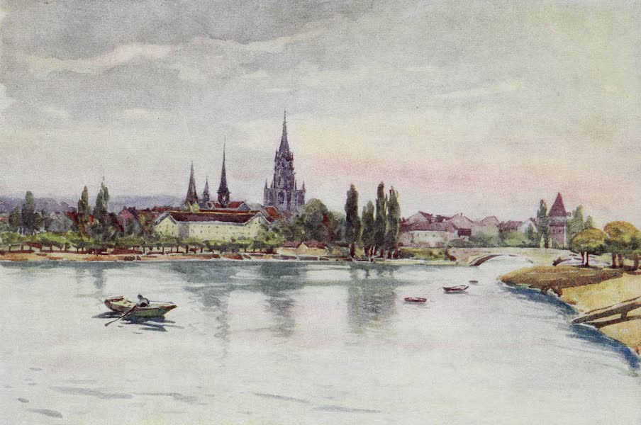 The Rhine - Konstanz (Constance) from the Lake (1908)