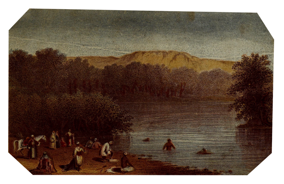 The River Jordan : Pictorial and Descriptive - Fords of the Jordan (1858)