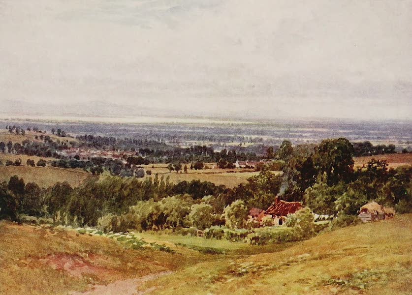 The Rivers and Streams of England Painted and Described - The Severn, near Cam, Gloucestershire (1909)