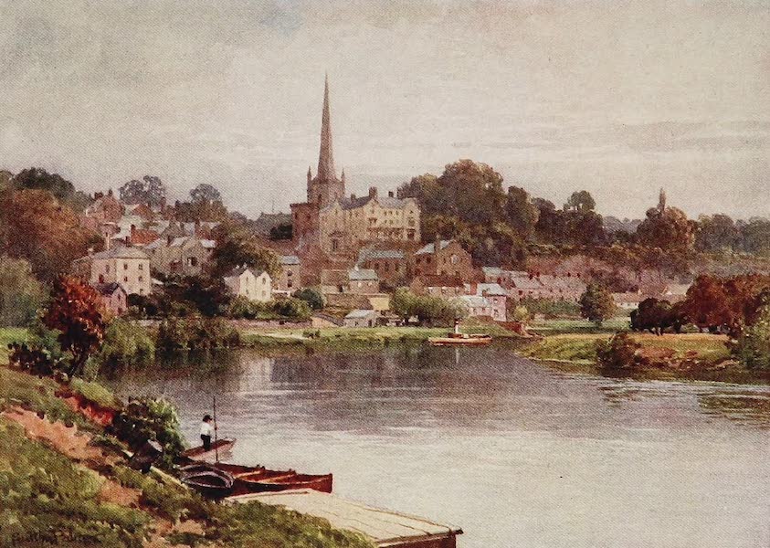 The Rivers and Streams of England Painted and Described - The Wye, Ross, Herefordshire (1909)
