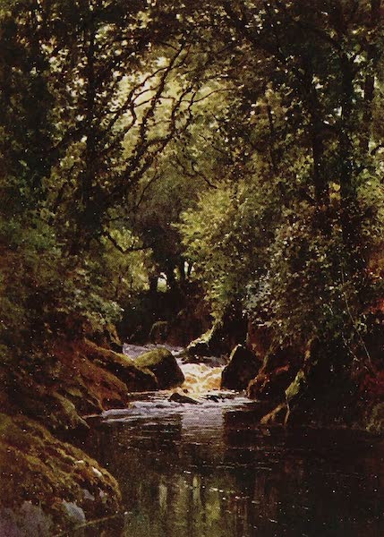 The Rivers and Streams of England Painted and Described - The Erme, Ivy Bridge, Devon (1909)