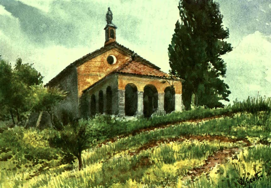 The Riviera Painted & Described - Church near Vallauris (1907)