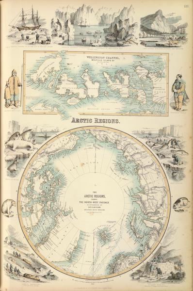 The Royal Illustrated Atlas - Arctic Regions (1872)