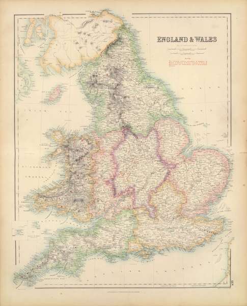 The Royal Illustrated Atlas - England and Wales (1872)