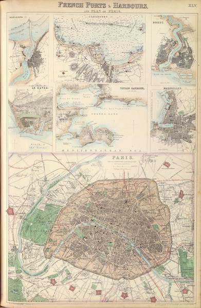 French Ports and Harbours and Plan of Paris