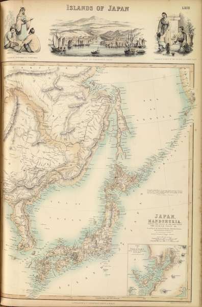 The Royal Illustrated Atlas - Islands of Japan (1872)