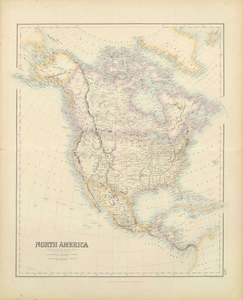 The Royal Illustrated Atlas - North America (1872)
