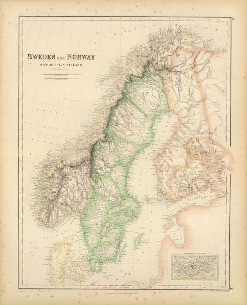 Sweden and Norway with Russian Finland