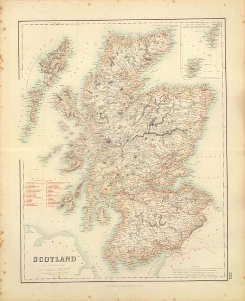 The Royal Illustrated Atlas - Scotland (1872)