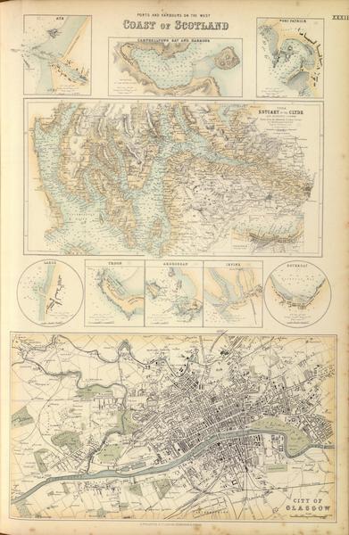 The Royal Illustrated Atlas - Ports and Harbours on the West Coast of Scotland (1872)