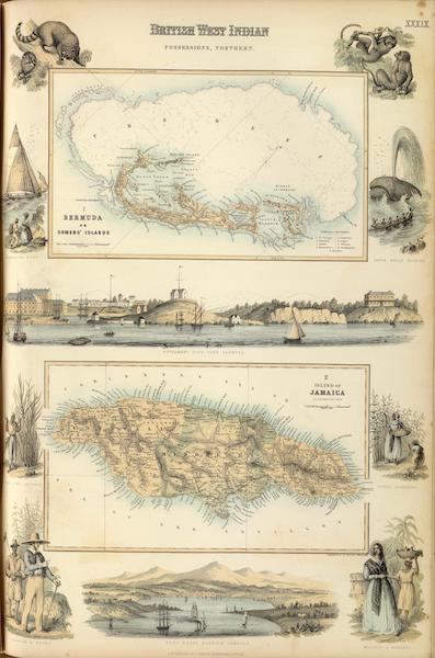 The Royal Illustrated Atlas - British West Indian Possessions Northern (1872)