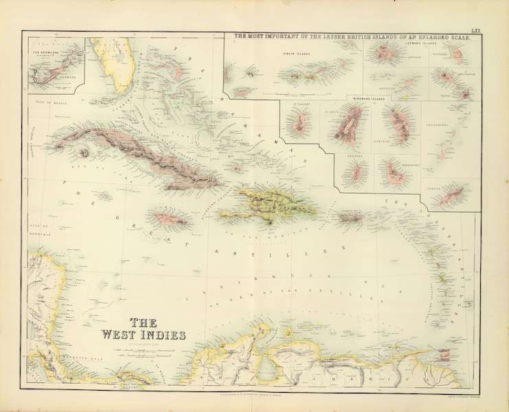 The Royal Illustrated Atlas - The West Indies (1872)