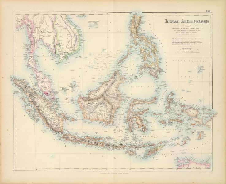 The Royal Illustrated Atlas - Indian Archipelago (1872)