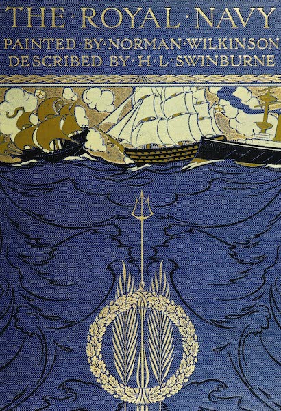The Royal Navy, Painted and Described - Front Cover (1907)