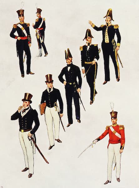 The Royal Navy, Painted and Described - Seaman's Dress, circa A.D. 1828 to 1833 (1907)