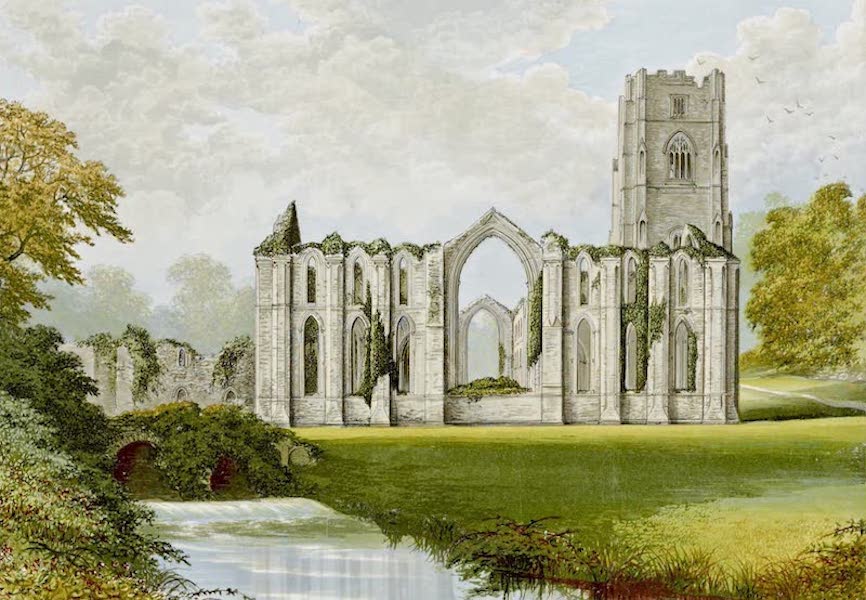The Ruined Abbeys of Britain Vol. 2 - Fountains Abbey (1882)