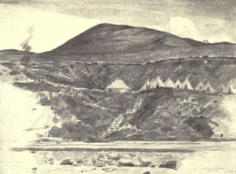 The Salonika Front - Headquarters (First Site) of 17 Kite Balloon Section, R.A.F., Orljak Ravine (1920)