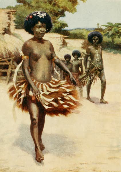 Off to the Dubu Dance - British New Guinea