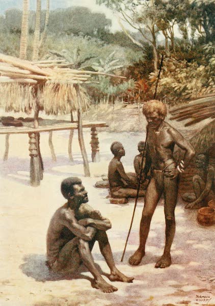 A Yam Shed on the Island of Tierra Espiritu Santo, New Hebrides