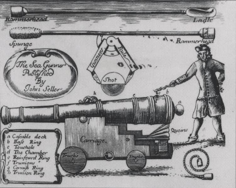 The Sea-Gunner - The Sea Gunner Published by John Seller (1691)