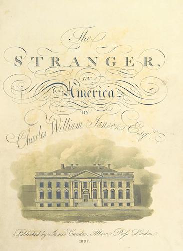 The Stranger in America - Title Page