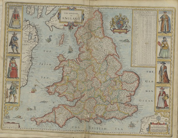 The Theatre of the Empire of Great-Britain - The Kingdome of England (1676)