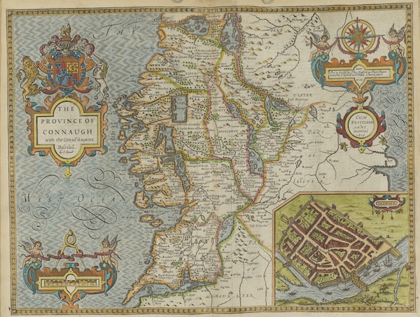 The Theatre of the Empire of Great-Britain - The Province of Connaugh (1676)