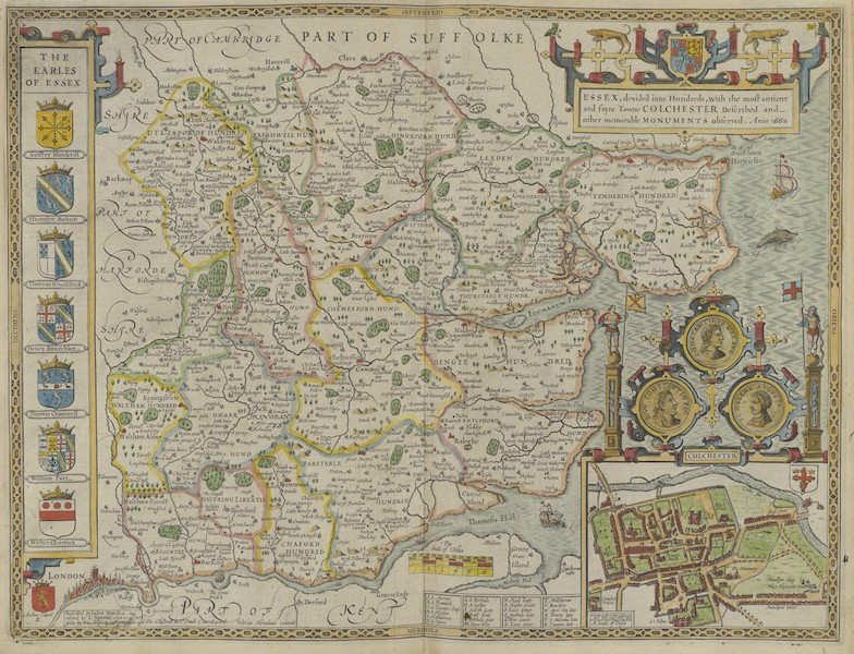 The Theatre of the Empire of Great-Britain - Essex (1676)