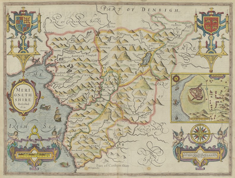 The Theatre of the Empire of Great-Britain - Merionethshire (1676)