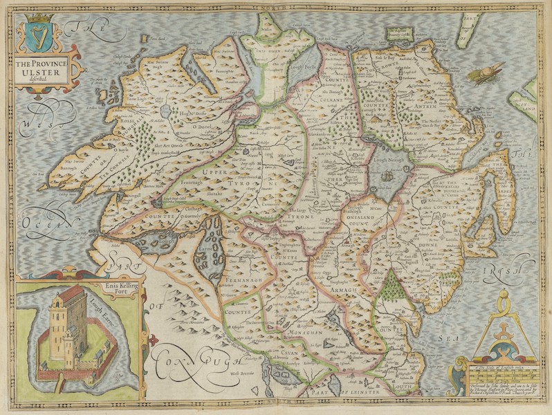 The Theatre of the Empire of Great-Britain - The Province of Ulster (1676)