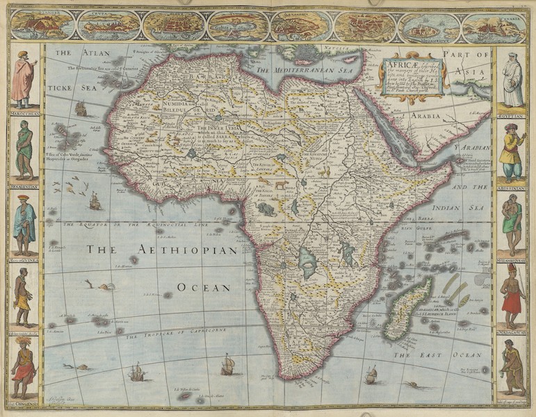The Theatre of the Empire of Great-Britain - Africae (1676)