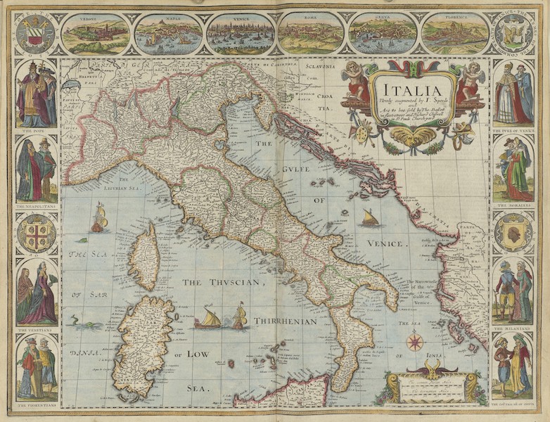 The Theatre of the Empire of Great-Britain - Italia (1676)