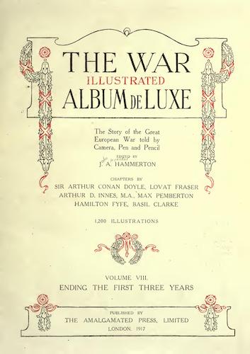 The War Illustrated Album de Luxe Vol. 8 - Title Page