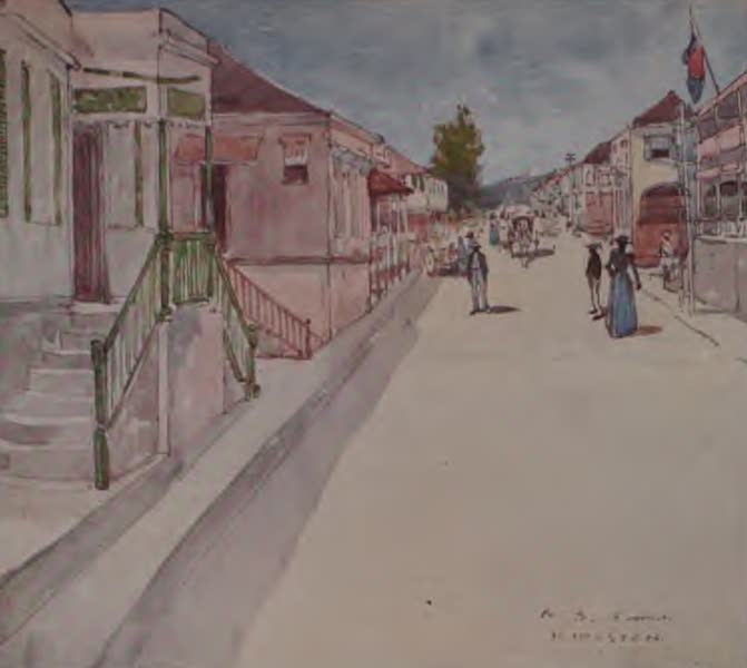 A Street in Kingston, Jamaica