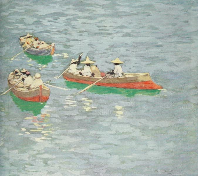 The West Indies, Painted and Described - Boats off Dominica (1905)