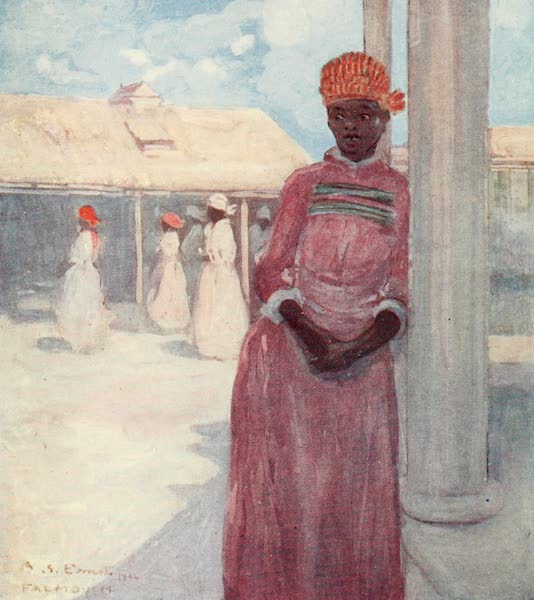 The West Indies, Painted and Described - Outside a West Indian Court House (1905)
