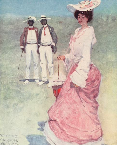 A Coloured Lady on a Race-course, Jamaica