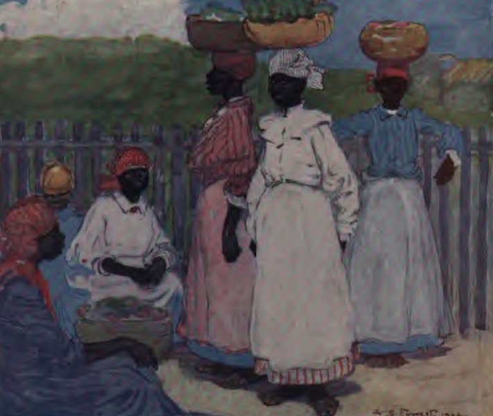 The West Indies, Painted and Described - Resting by the Way, Jamaica (1905)