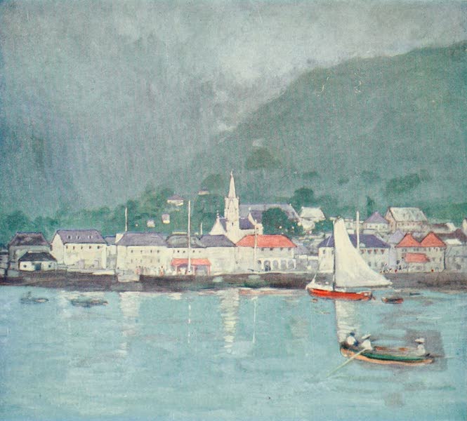 The West Indies, Painted and Described - Roseau, the Capital of Dominica (1905)
