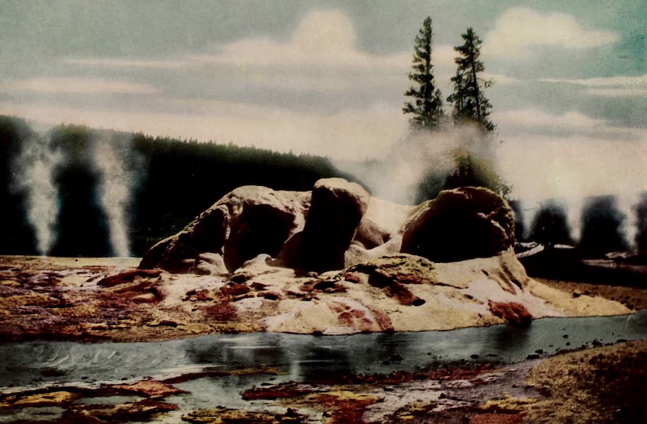 The Wonders of Geyserland - Grotto Geyser Formation, Upper Geyser Basin, Yellowstone Park (1913)