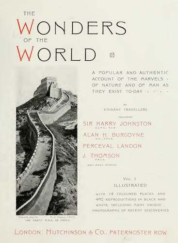 The Wonders of the World Vol. 1 (1910)