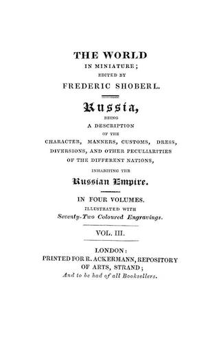 The World in Miniature: Russia Vol. 3