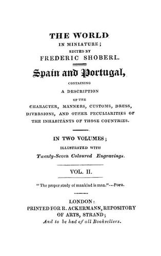 Public Library of Cincinnati - The World in Miniature: Spain & Portugal Vol. 2