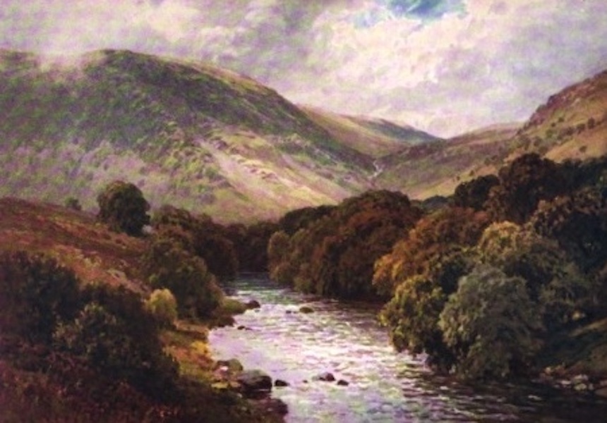 The Wye Painted and Described - Near Rhayader (1910)